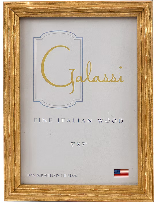 Gold Ripple Picture Frame