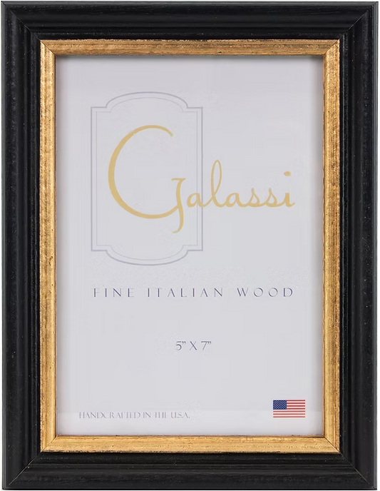 Black and Gold Picture Frame