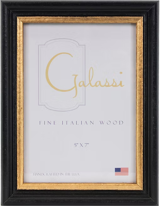 Black and Gold Picture Frame