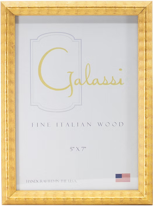 Gold Pyramid Picture Frame