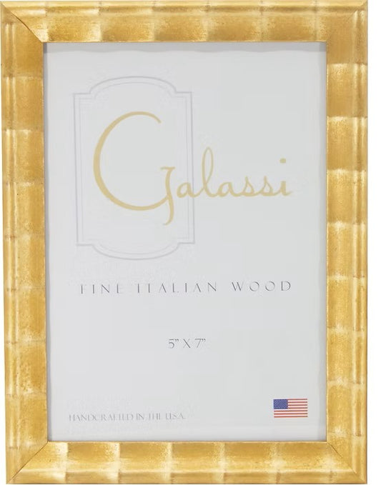 Gold Wave Picture Frame