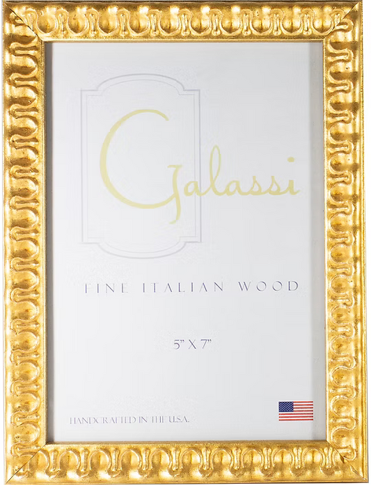 Gold Swoop Picture Frame