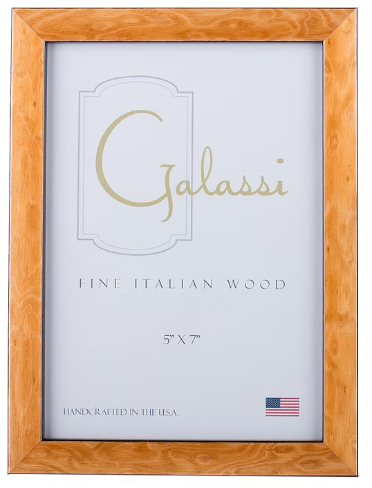 Light Burlwood Picture Frame