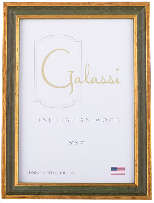 Hunt Green and Gold Picture Frame