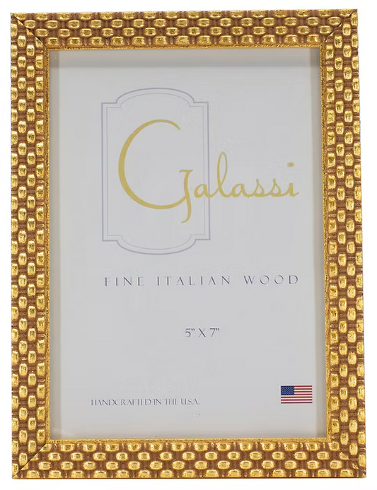 Gold Bead Picture Frame