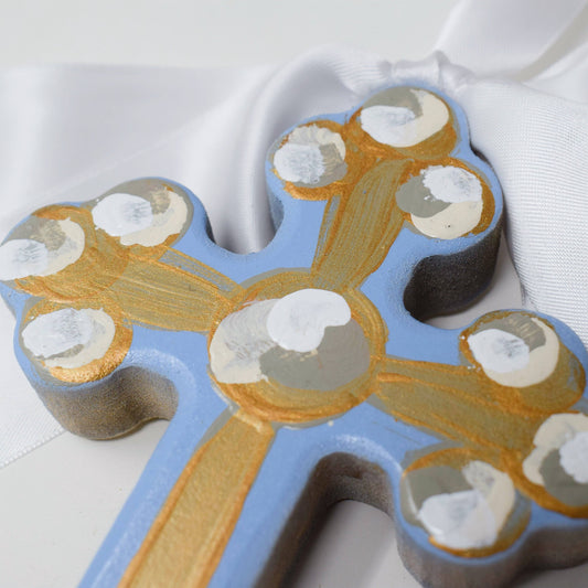 Joy Cross Blue- 6 inches