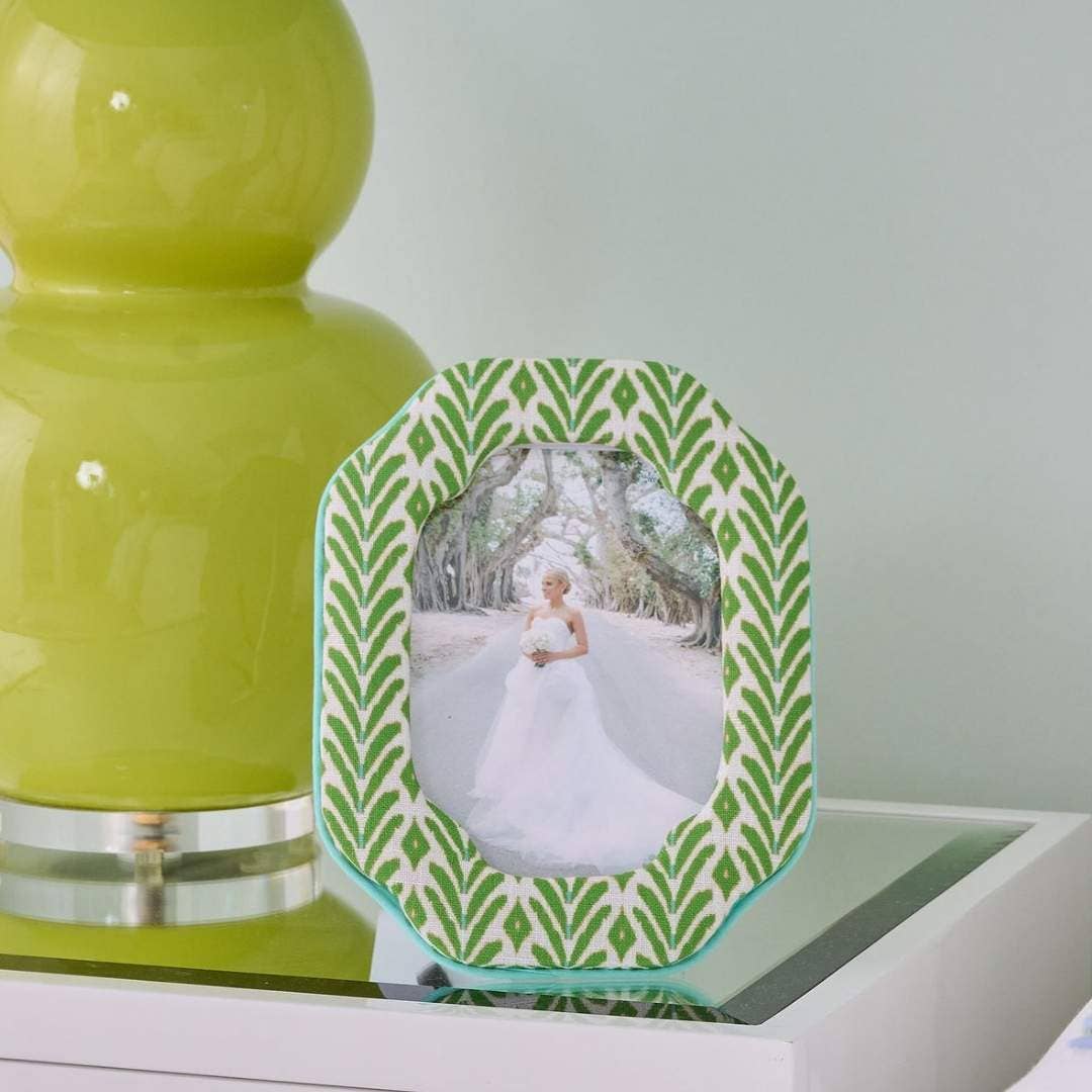 Green Fabric Frame