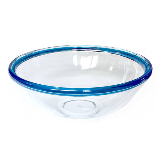 Acrylic Salad Bowl Aqua