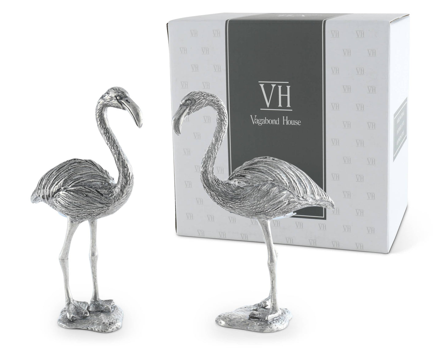 Pewter Flamingos Salt & Pepper Set