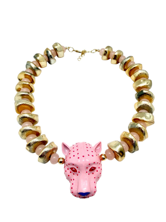 Statement Leopard Necklace