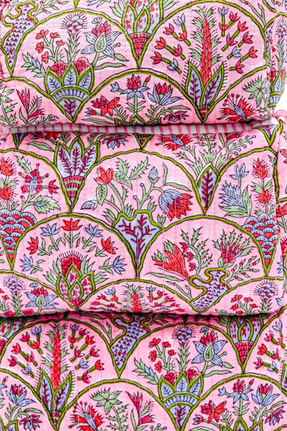 Pink Arch Toiletry Bag: Medium