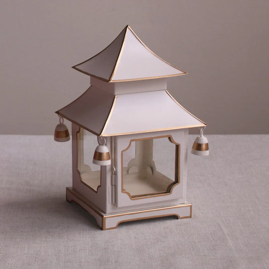 Pagoda Lantern Ivory