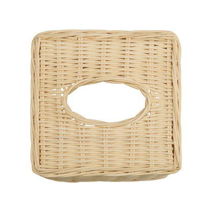 Rattan Tissue Box