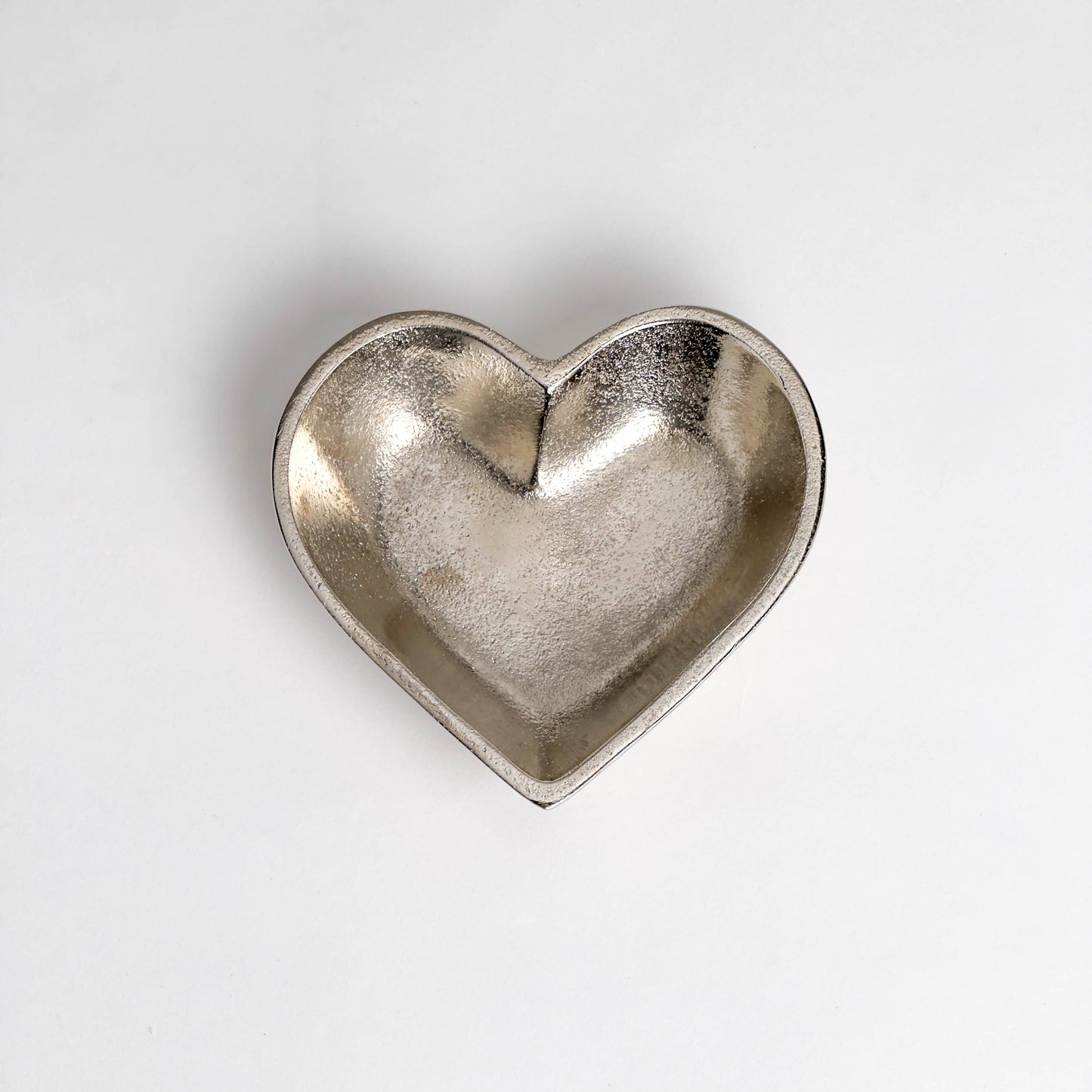Aluminum Nickel Heart Bowl