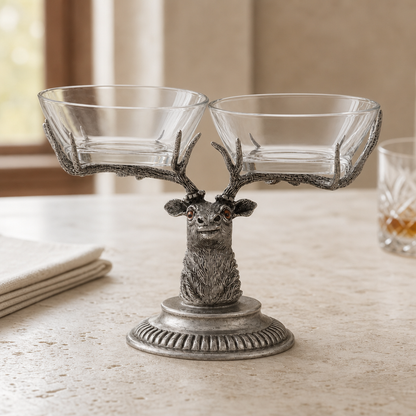 Stag Head Bowl