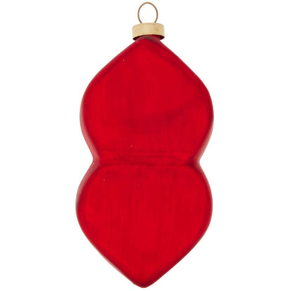 Holiday Glass Ornament – Shining Gemstone Ring