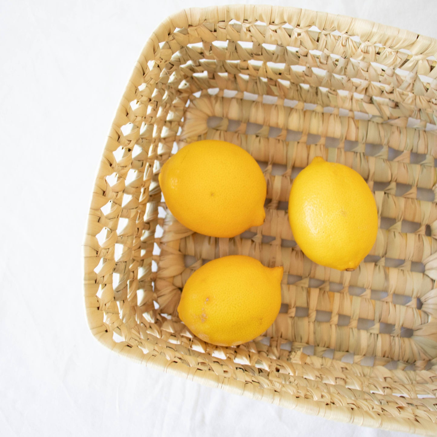 Open Weave Storage Basket: 16"x12"x9" SALE