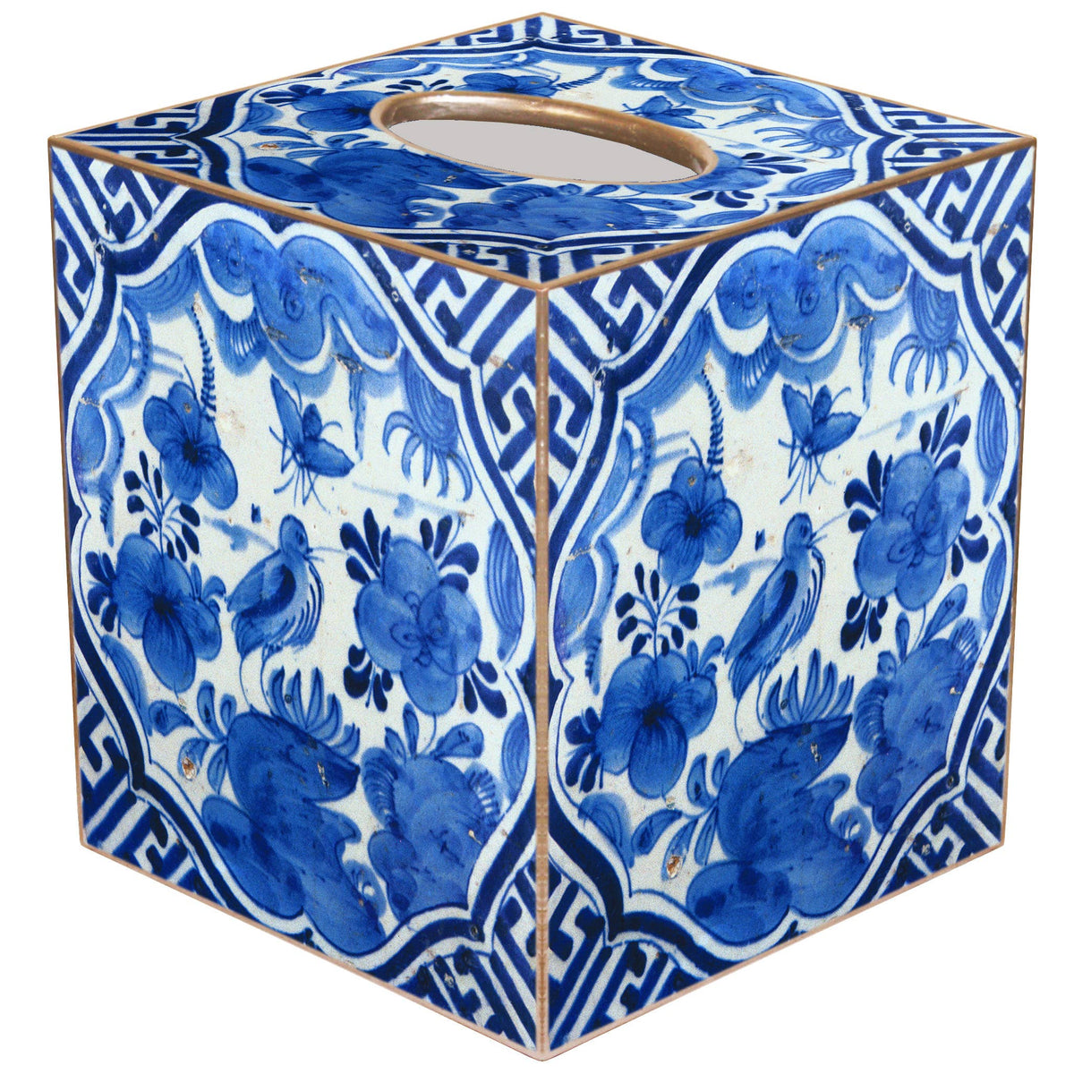 Delft Bird Tissue Box