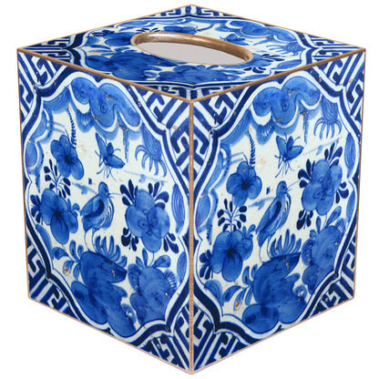 Delft Bird Tissue Box