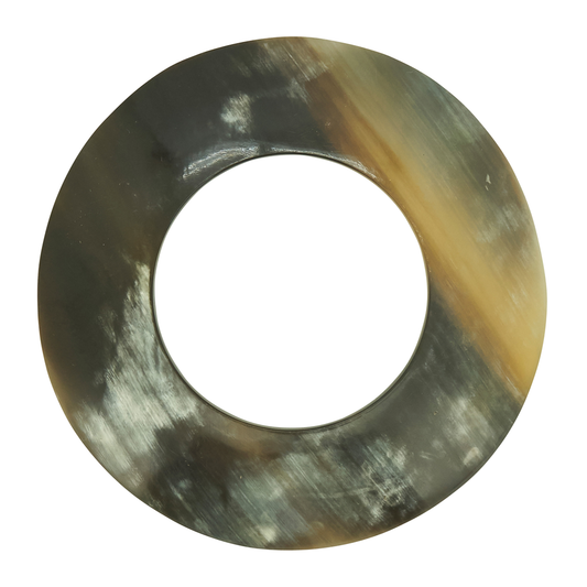 Brown Round Horn Napkin Ring