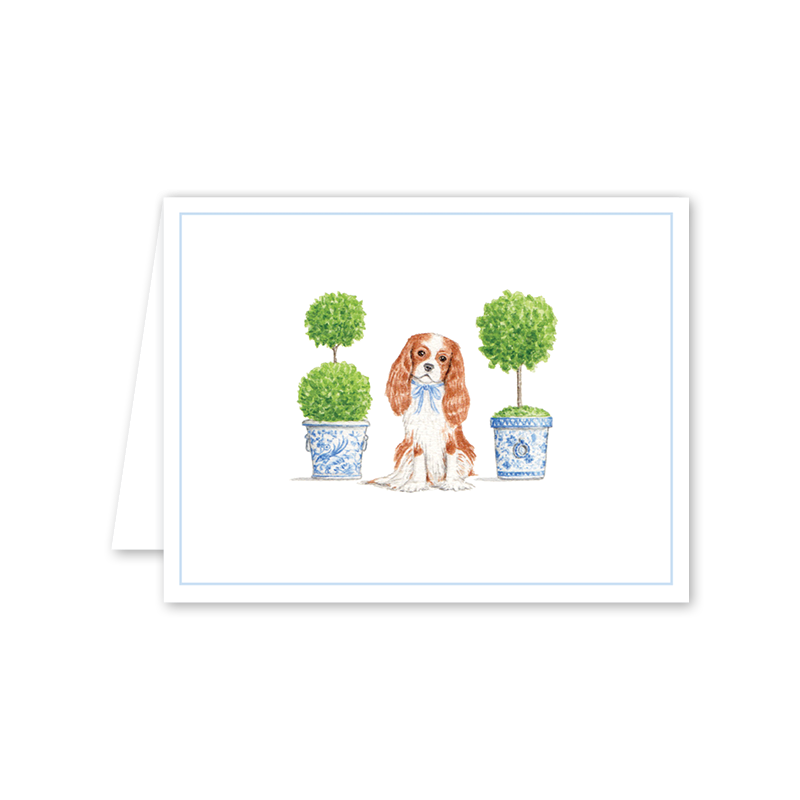 Dash Topiary and Toile: Single Card