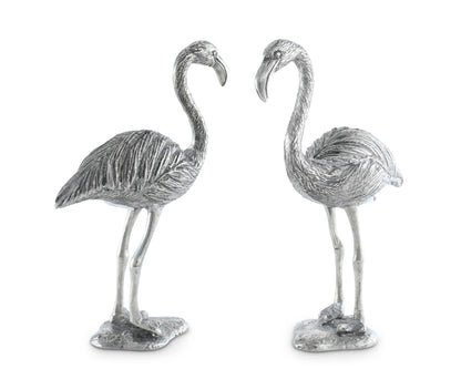 Pewter Flamingos Salt & Pepper Set