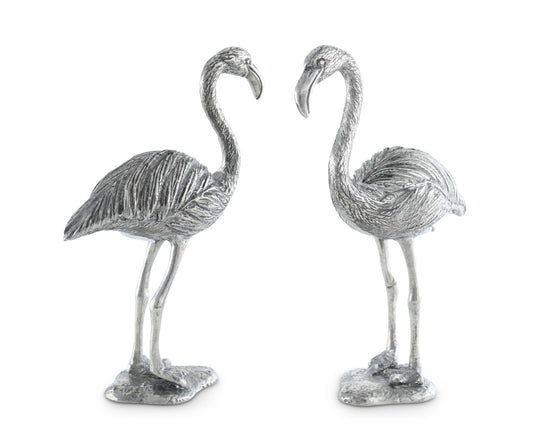 Pewter Flamingos Salt & Pepper Set