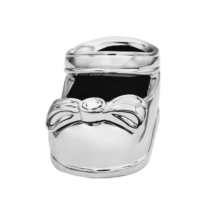 Baby Silver Plate Girl Mary Jane Shoe Room to Engrave