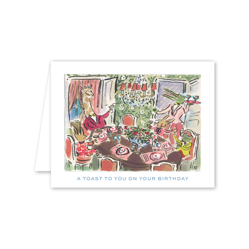 Birthday Feast: Single Card