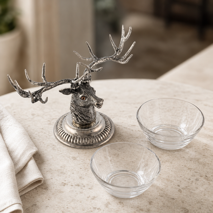 Stag Head Bowl
