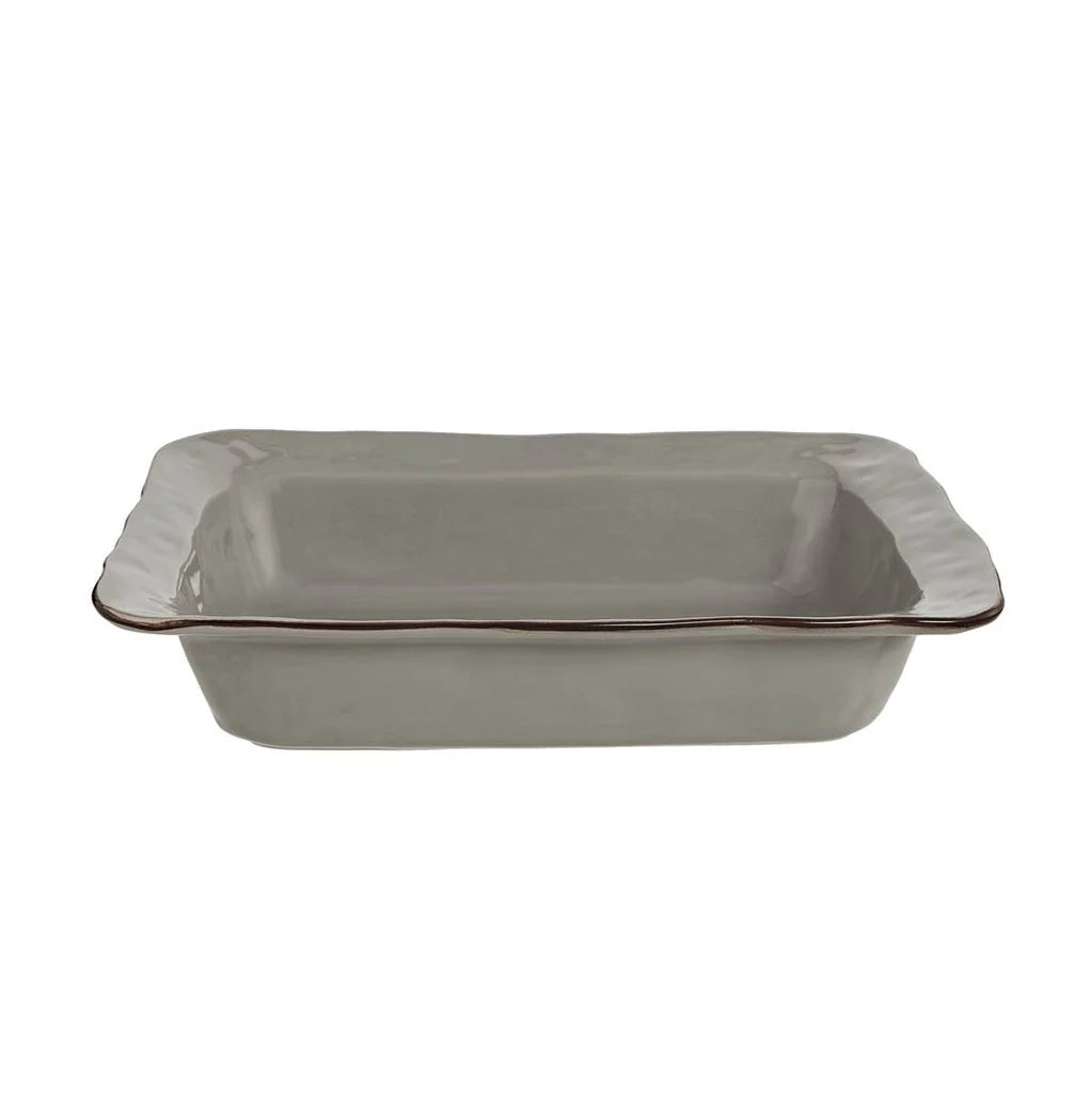 Cataria Medium Rectangular Baker Greige