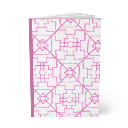 Chinoiserie Bamboo Softcover Notebook: Lined / A5