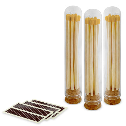4" Matches + Mini Cloche - Colors of Your Choice + Strikers: Light Pink