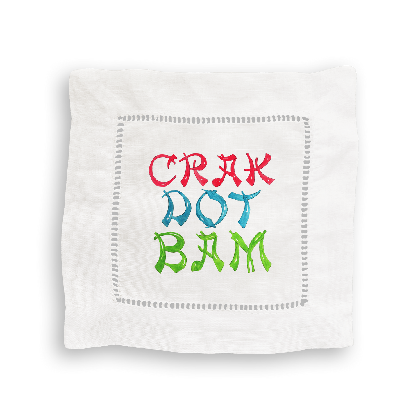 Mahjong Mixed Linen Cocktail Napkin Set