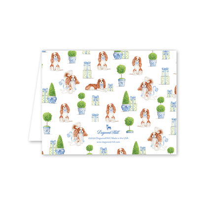 Dash Topiary and Toile: Single Card