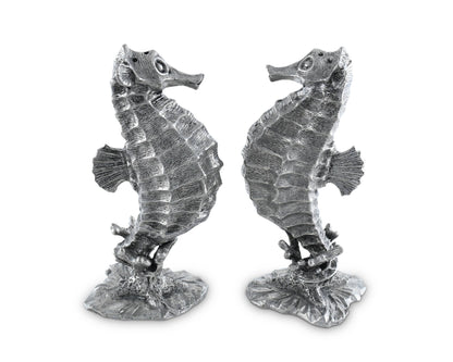 Pewter Seahorses Salt & Pepper Set