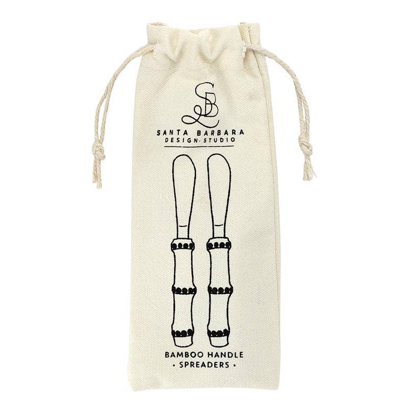 Bamboo Handle Spreaders - Set of 2