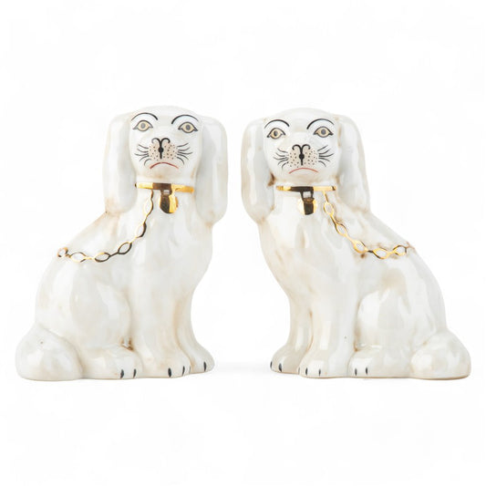 Pair of Staffordshire Small Dogs