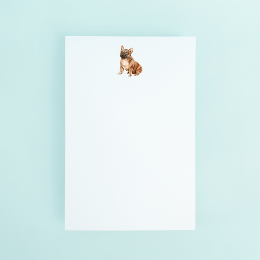 French Bulldog Notepad