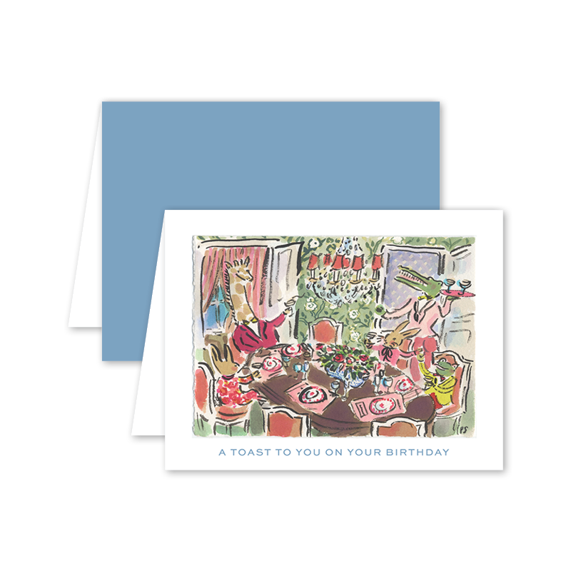 Birthday Feast: Single Card