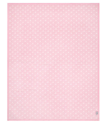 Seaside Scallops Blush Blanket: Original