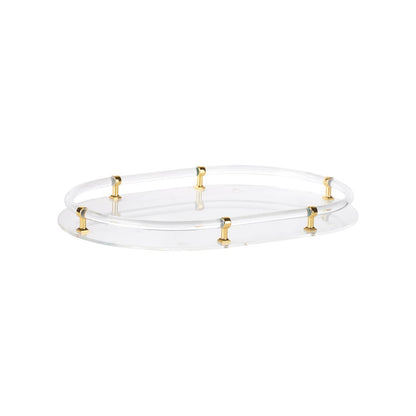 Acrylic Oval Tray