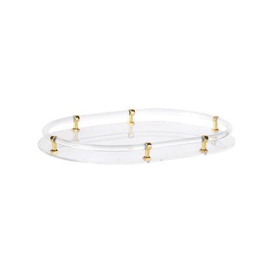 Acrylic Oval Tray