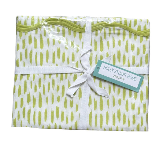 Lime MAHJONG GAME TABLECLOTH