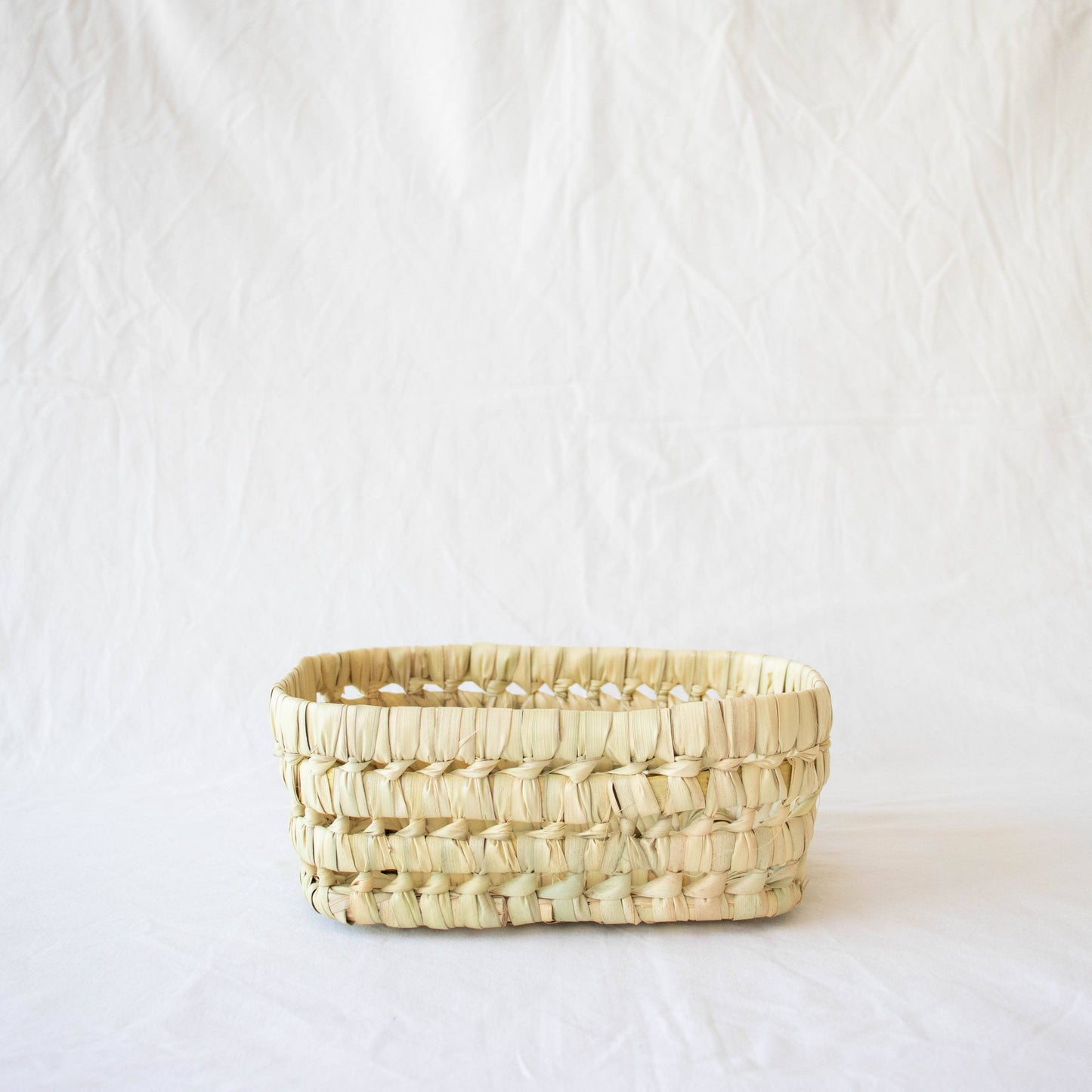 Open Weave Storage Basket: 16"x12"x9" SALE