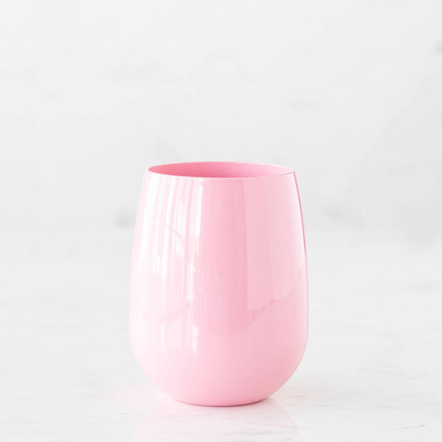 Pink Stemless Wine