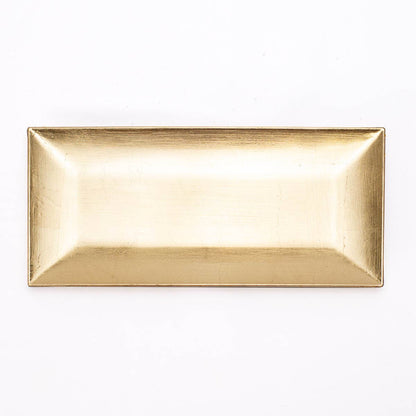 Gold Leaf Tray  9.5x4.7