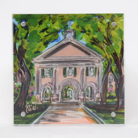 College of Charleston Landmark Acrylic Block - 4x4