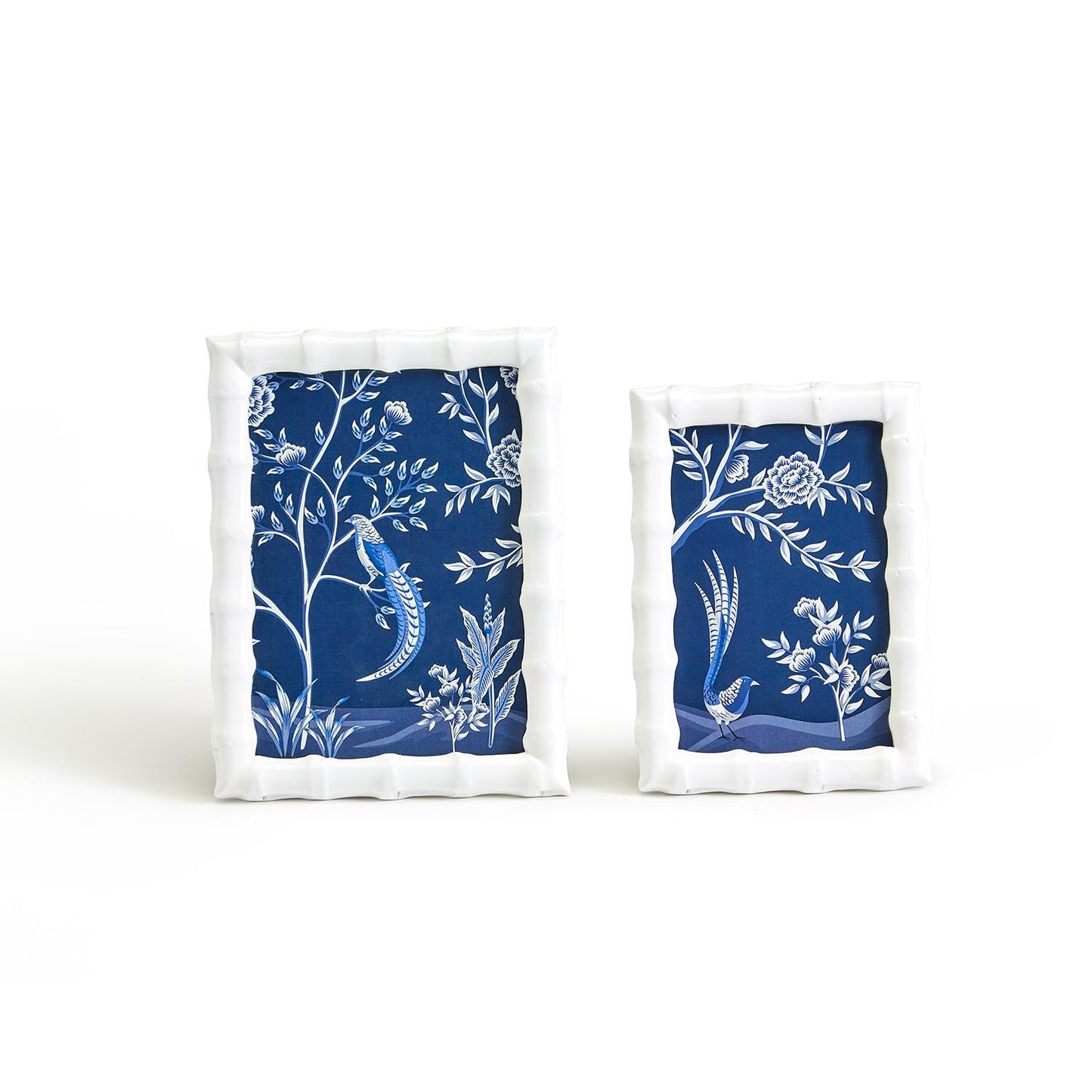 High Gloss White Bamboo Picture Frame 4x6