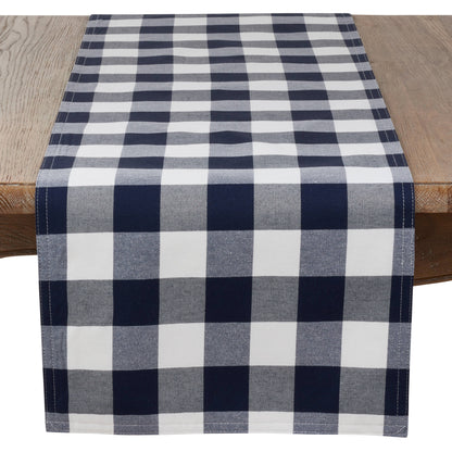 Buffalo Plaid Runner: Green / 16"x108"